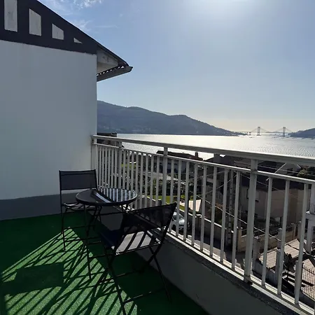 Apartmán Casa Vol - Piso 2 Terraza Con Vistas A La Ria, Camino Portugues