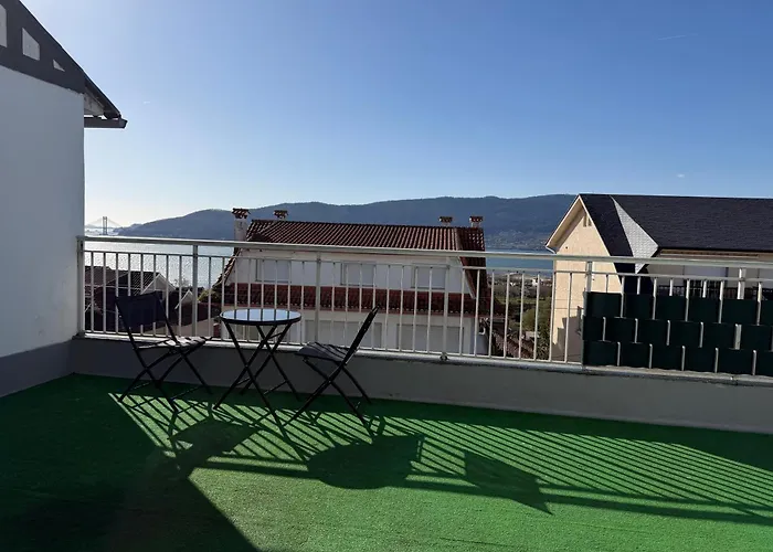 Casa Vol - Piso 2 Terraza Con Vistas A La Ria, Camino Portugues *